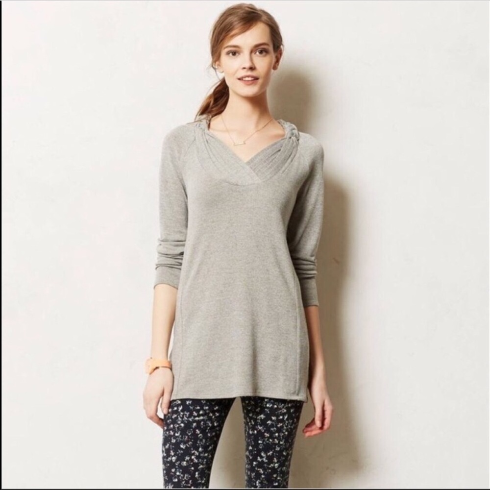 Anthropologie Medium Grey Tunic